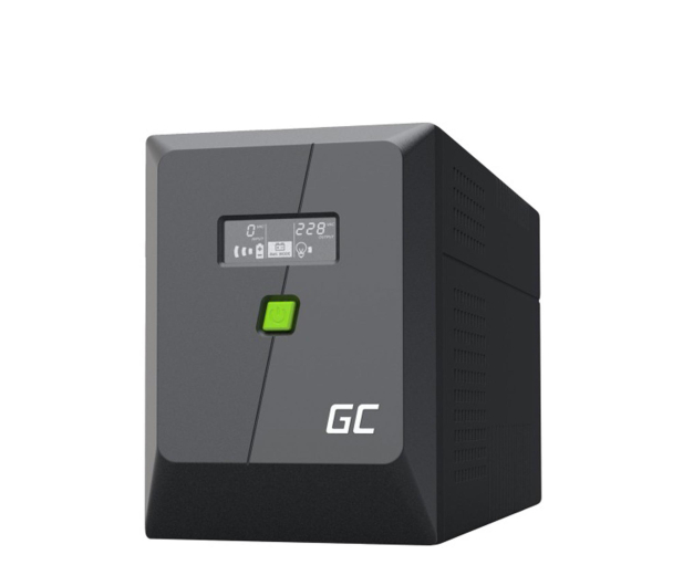 Green Cell UPS PowerProof (2000VA/1200W, LCD) UPSLM1200 - 1364732 - zdjęcie